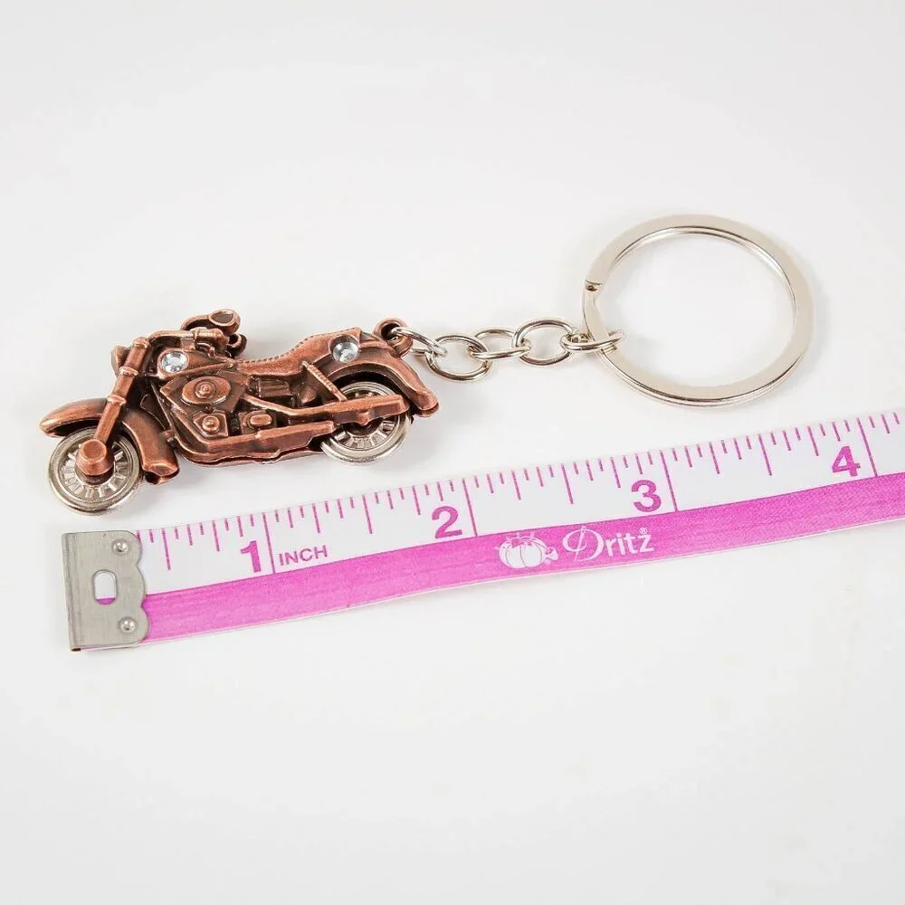 Motorcycle Keychain - Wheels Move! NEW